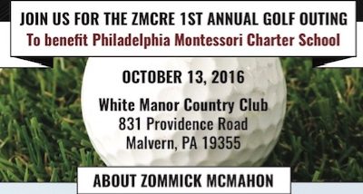 First annual ZMCRE Golf Outing to Benefit The Philadelphia Montessori Charter School
