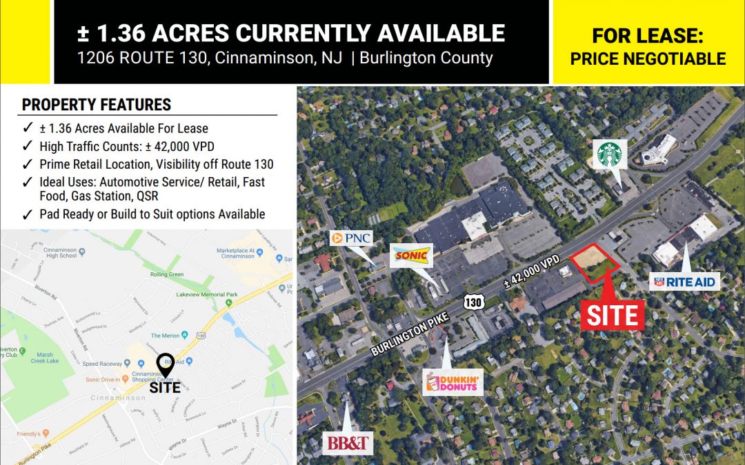 1206 Route 130, Cinnaminson NJ 08077
