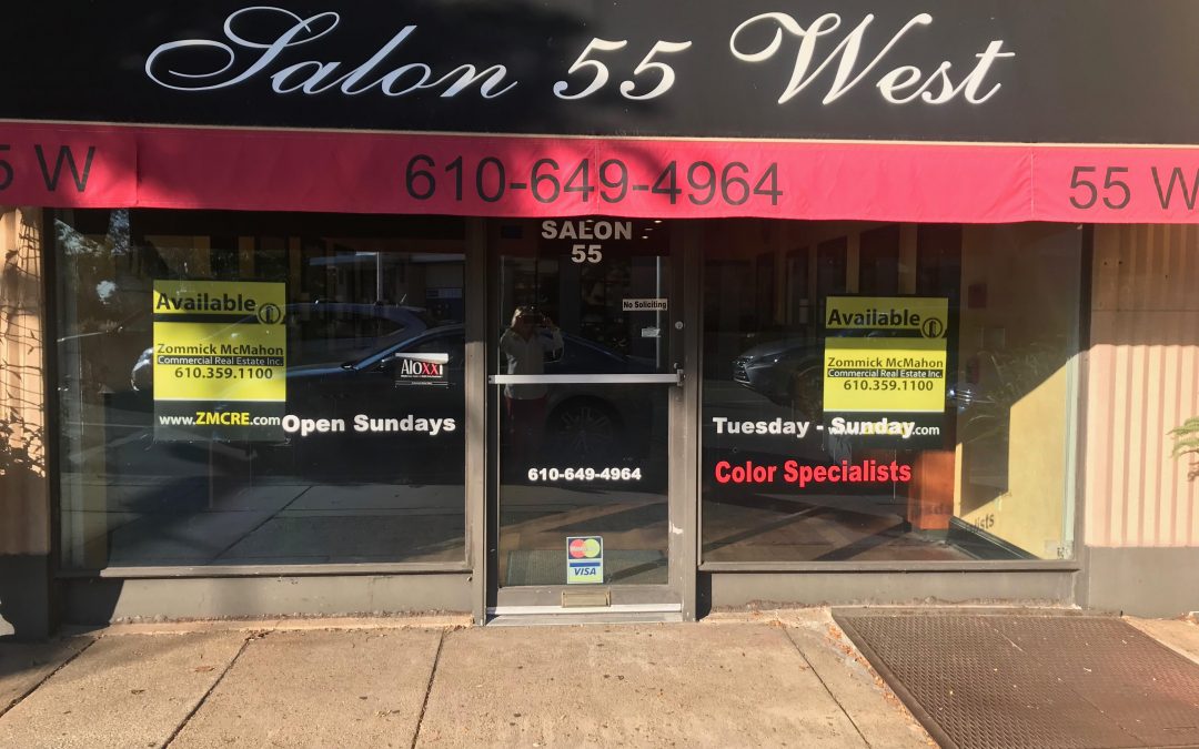 Main Line Hair Salon for Lease!!!! Listed and Leased 33 DAYS!