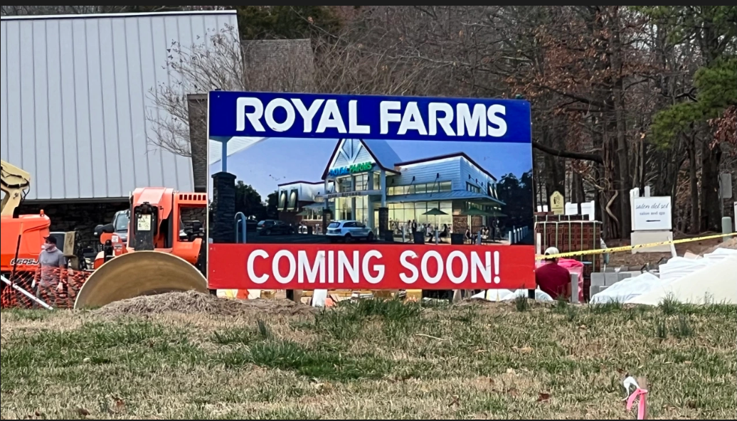 New Royal Farms gas station under construction on Midlothian Turnpike in Chesterfield