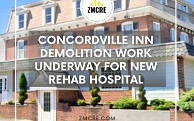 Concordville Inn Demolition Work Underway for New Rehab Hospital